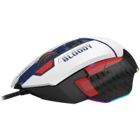Игровая мышь A4Tech Bloody W95 Max Sports (белый/синий) фото 2